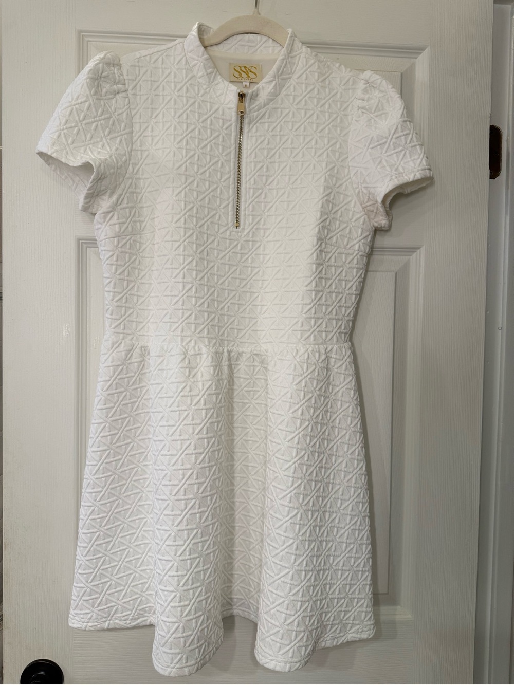 SSYS Lainey Animal Everyday Puff Sleeve Dress